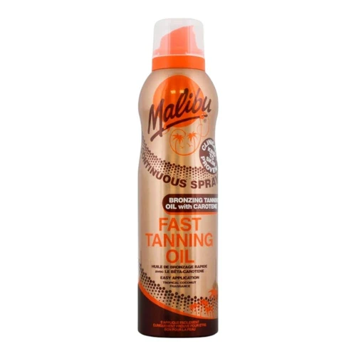 Масло для загара Malibu Cont Fast Tanning Oil 175ml