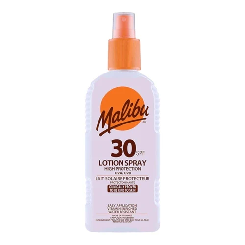 Солнцезащитный лосьон Malibu Lotion Spray SPF 30 200ml