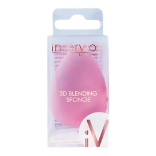 Burete aplicator pentru fond de ten Inter-Vion 3D Makeup Sponge