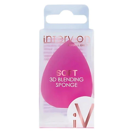 Burete aplicator pentru fond de ten Inter-Vion Soft 3D Makeup Blending Sponge