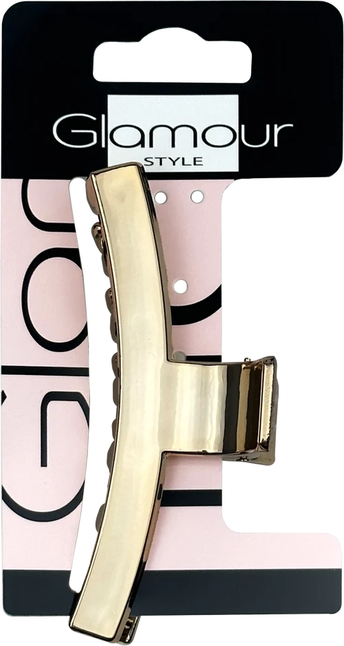Clama par Glamour Gold Plastic Hair Claw