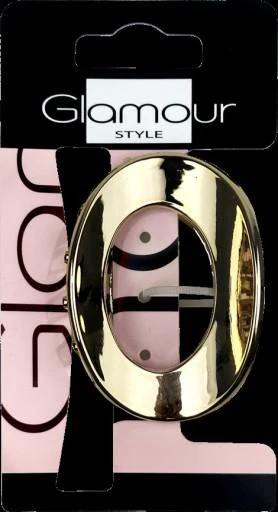 Clama par Glamour Gold Round Hair Claw