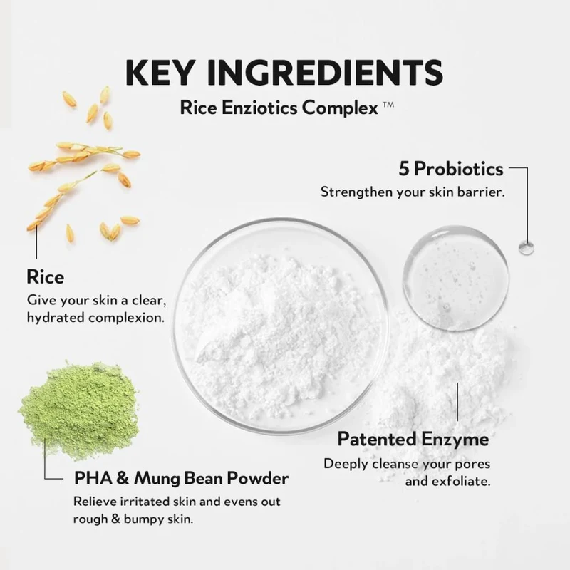 Скраб для лица TIRTIR Hydro Boost Enzyme Powder Wash 75 г 4
