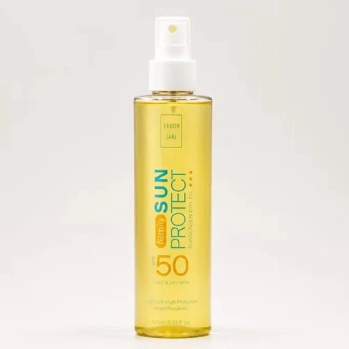 Ulei pentru bronz Lavish Care Family Sunscreen Dry Oil SPF 50