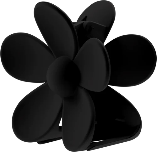 Accesoriu par Glamour Flower Hair Claw Large Black