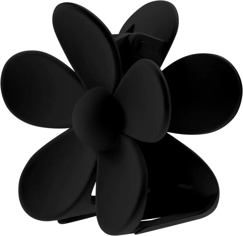 Accesoriu par Glamour Flower Hair Claw Large Black 2
