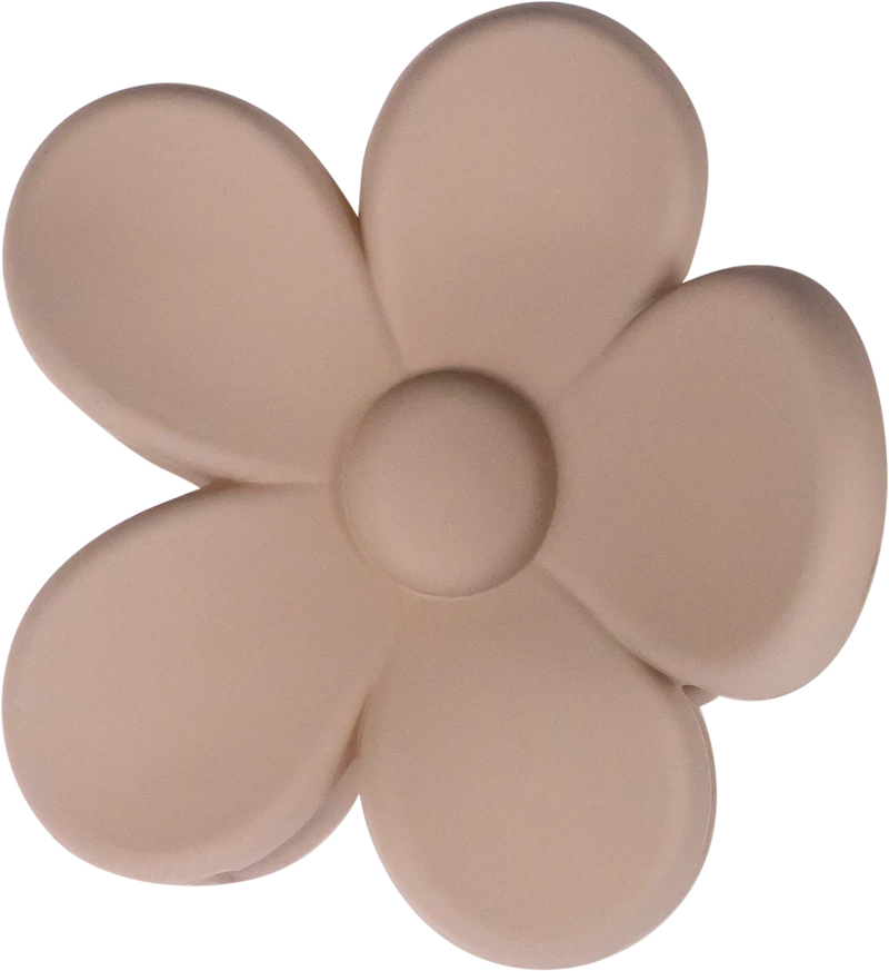 Accesoriu par Glamour Small Beige Flower Hair Claw 2