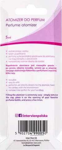Dozator Inter‑Vion Colour Mix Perfume Atomiser 2