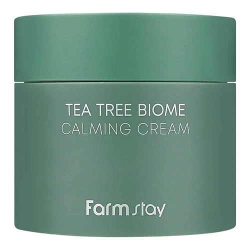 Cremă de faţă Farmstay Tea Tree Biome Calming Cream 80 ml