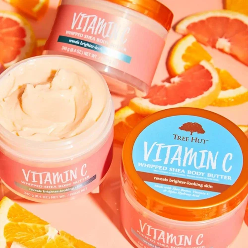 Unt de corp Tree Hut Vitamin C Whipped Body Butter 240 g