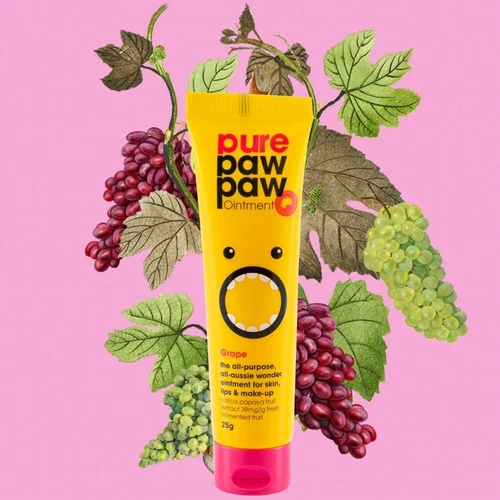 Balsam de buze Pure Paw Paw Lip Balm Grape