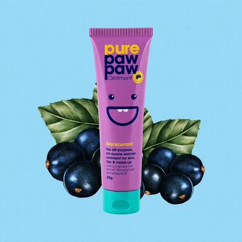 Balsam de buze Pure Paw Paw Lip Balm Blackcurrant
