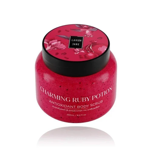 Exfoliant de corp Lavish Care Charming Ruby Potion Body Scrub