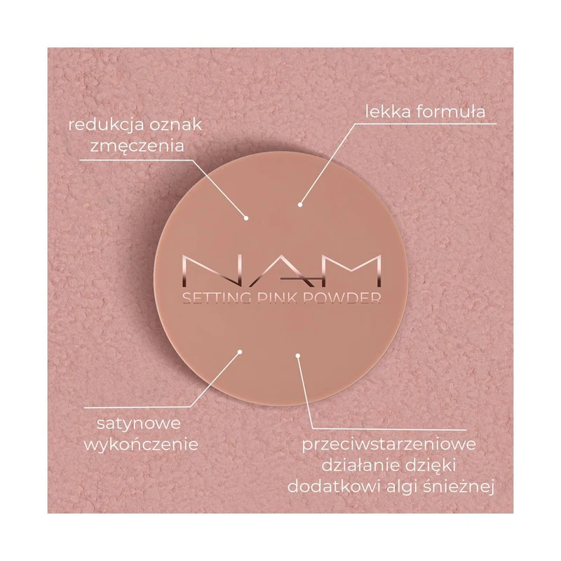 Пудра NAM Setting Pink Powder 4