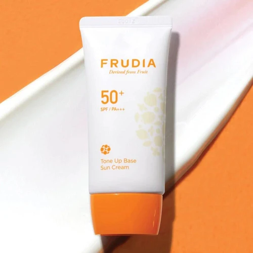 Protecție solară pentru față Frudia Tone Up Base Sun Cream 50 g