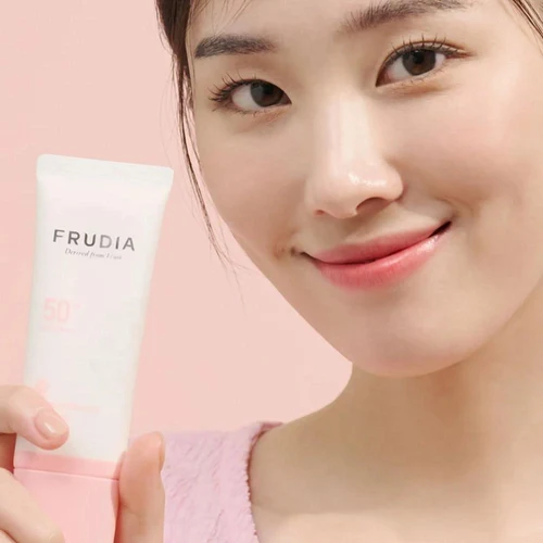 Protecție solară pentru față Frudia Velvet Fit Blurring Sun Primer 40g