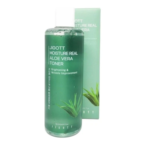Tonic p/u fata Jigott Moisture Real Aloe Vera Toner 300ml
