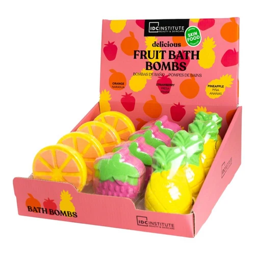 Шипучая бомба для ванны IDC Institute Fruit Bath Bombs 200g