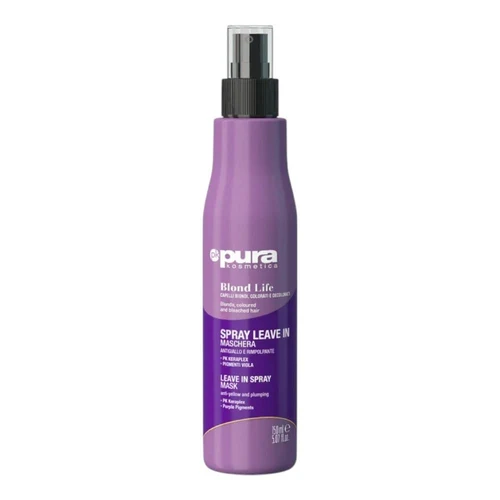 Spray pentru păr Pura Kosmetica Blond Life Leave In Spray Mask 150 ml