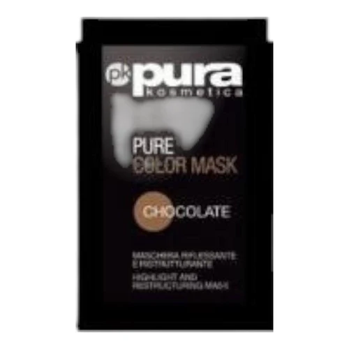 Mască nuanţatoare pentru păr Pura Pure Color Mask mini Mini Chocolate