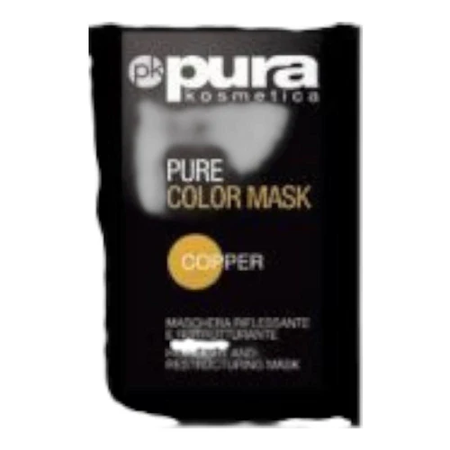 Mască nuanţatoare pentru păr Pura Pure Color Mask mini Mini Copper