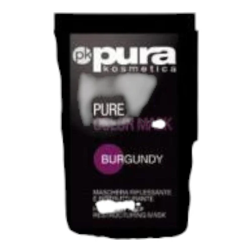 Mască nuanţatoare pentru păr Pura Pure Color Mask mini Mini Burgundy