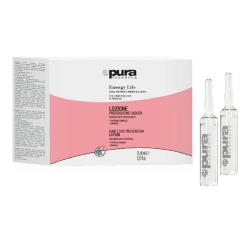 Tratament pentru par Pura Kosmetica Energy Life Lotion 12x6 ml
