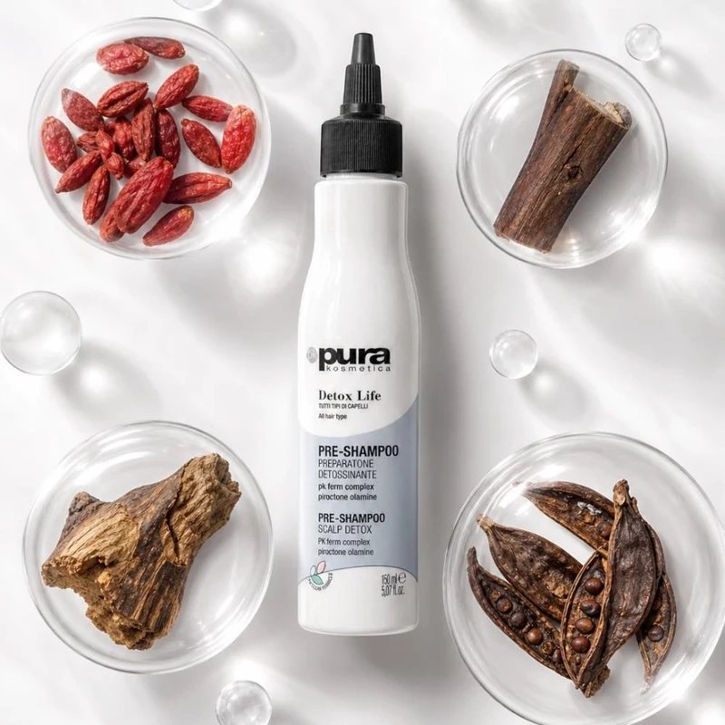 Tratament pentru par Pura Kosmetica Detox Life Pre Shampoo 150 ml 2