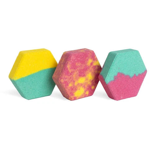 Шипучая бомба для ванны IDC Institute Cocktail Bath Bombs Tablets 3*35g