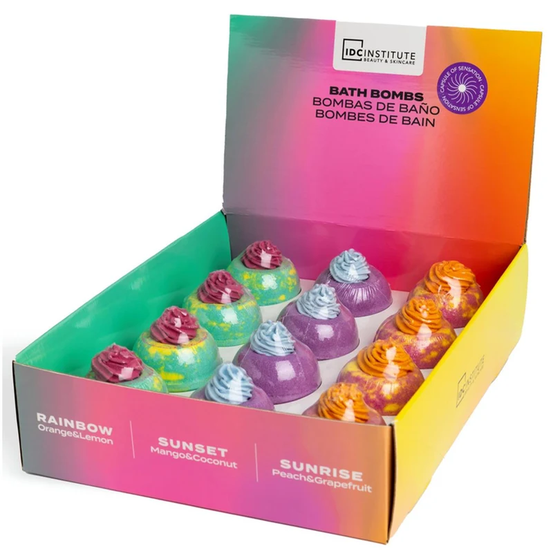 Шипучая бомба для ванны IDC Institute Cocktail Bath Bomb 100g 2