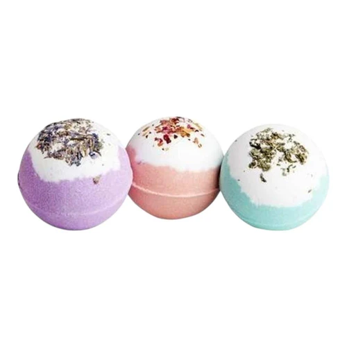 Шипучая бомба для ванны IDC Institute Zen Bath Bomb Dried Flowers 100g