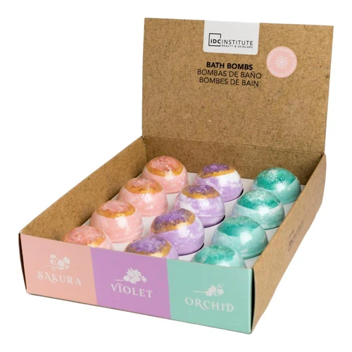 Шипучая бомба для ванны IDC Institute Zen Bath Bomb With Salts 100g