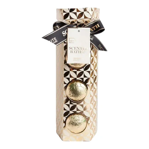 IDC Institute Scented Bath Gold Relaxing Bath Bombs