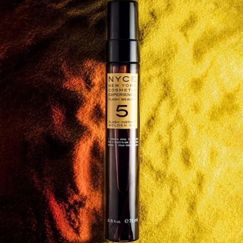 Масло для волос Nyce Flash Beauty Instant Golden Oil 75 ml 3