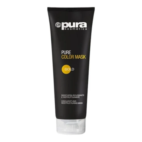 Mască nuanţatoare pentru păr Pura Pure Color Mask Gold