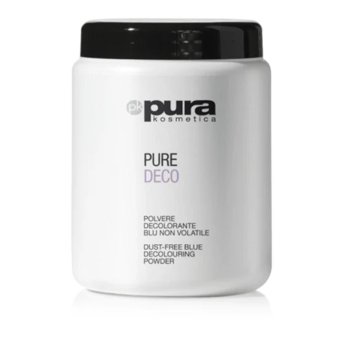 Pudră decolorantă pentru păr Pura Kosmetica Pure Deco Dust Free-blue Decolouring Powder 500 g