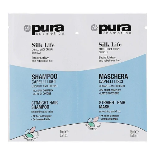 Набор для ухода за волосами Pura Kosmetica Pure Life Regenerating Shampoo +  Mask, 15 ml + 15 ml
