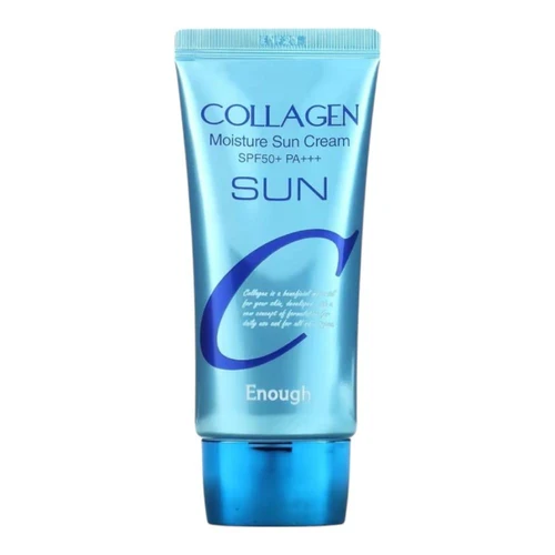 Protecție solară pentru față ENOUGH Collagen Moisture Sun Cream SPF50+ PA 50 ml