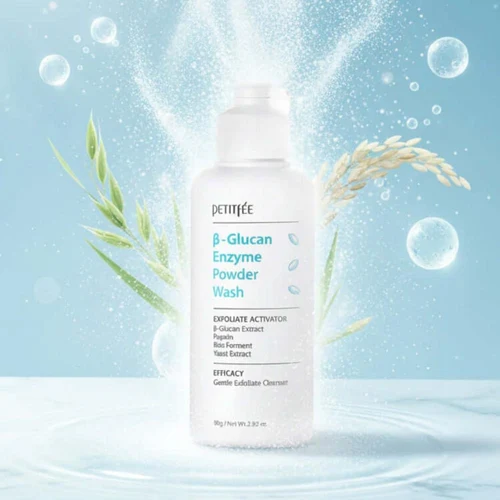 Exfoliant de fata Petitfee B‑Glucan Enzyme Powder Wash 80 g