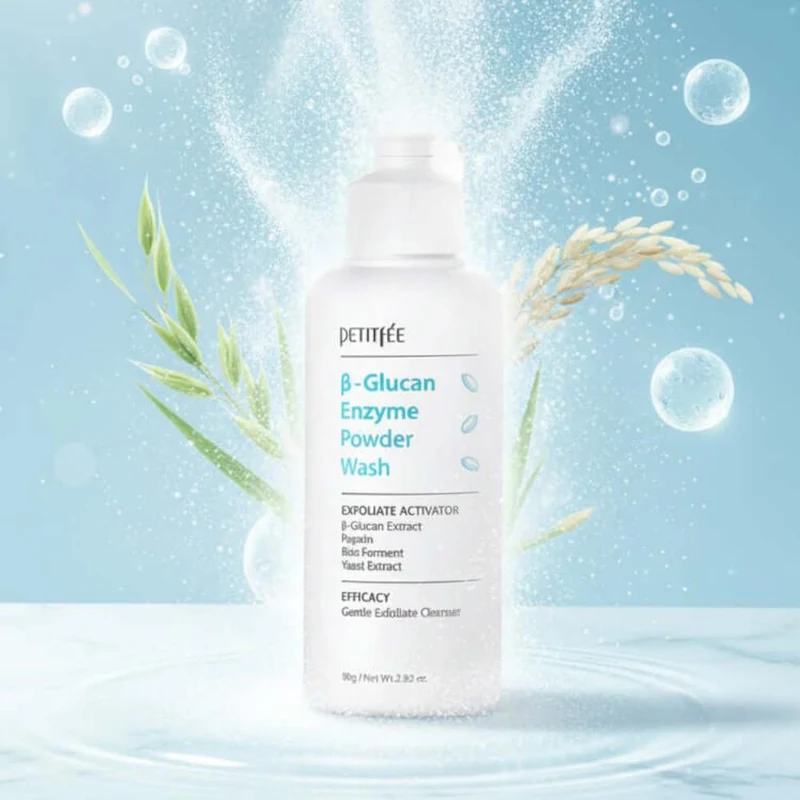 Скраб для лица Petitfee B‑Glucan Enzyme Powder Wash 80 g 3