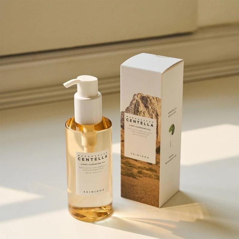 Ulei de curatare p/u fata Skin1004 Madagascar Centella Light Cleansing Oil 200 ml 2
