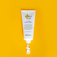 Spuma p/u curatarea fetei Farmstay Citrus Yuja Vitalizing Foam Cleanser 100ml 4