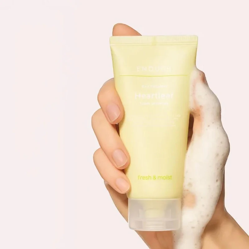 Пенка для очищения лица ENOUGH Refresher Heartleaf Foam Cleanser 100 ml 2
