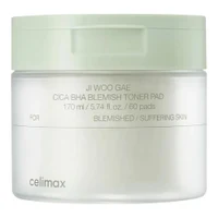 Tonic p/u fata Celimax Ji Woo Gae Cica BHA Blemish Toner Pad 60 pcs