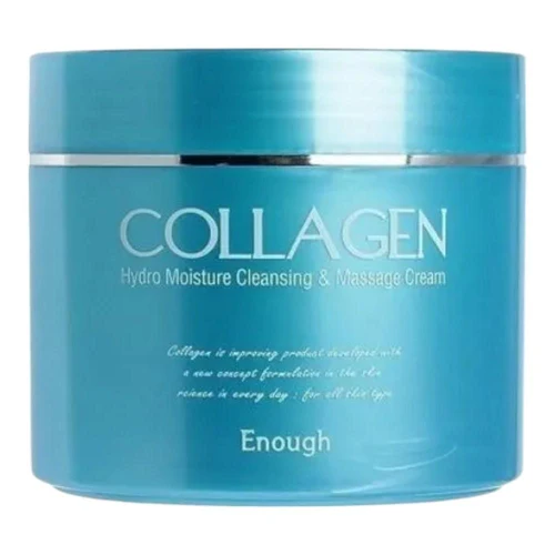 Крем для лица и тела ENOUGH Collagen Hydro Moisture Cleansing & Massage Cream 300ml