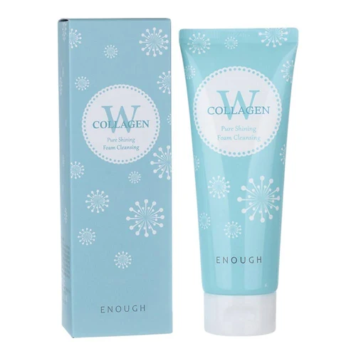 Spuma p/u curatarea fetei ENOUGH W Collagen Pure Shining Foam Cleansing 100 ml