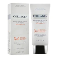 Protecție solară pentru față ENOUGH Collagen 3in1 Whitening Moisture Sun Cream SPF50 PA+++ 50ml