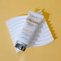 Protecție solară pentru față ENOUGH Collagen 3in1 Whitening Moisture Sun Cream SPF50 PA+++ 50ml 2