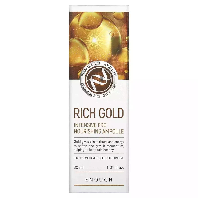 Сыворотка для лица ENOUGH Rich Gold Intensive Pro Nourishing Ampoule 30ml 2