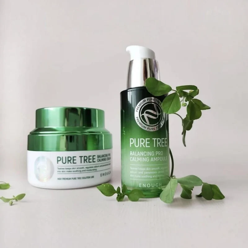 Сыворотка для лица ENOUGH Pure Tree Balancing Pro Calming Ampoule 30ml 3
